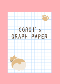 CORGI's GRAPH PAPER/PINK RED