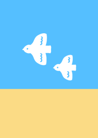 Peace and white dove.