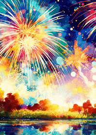 Beautiful Fireworks Theme#265