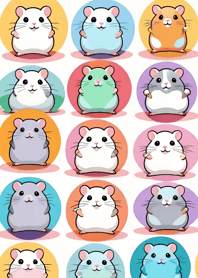 Banyak sekali hamster! 52