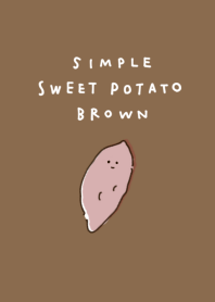 simple Sweet potato Brown