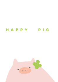 Happy pigs