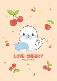 วาฬ & แมวน้ำอุ๋งๆ เลิฟเชอรี่ น่าร๊าก