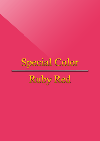 Special Color Ruby Red.