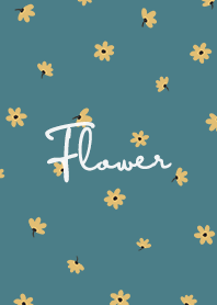 petite flower y / dark neil blue