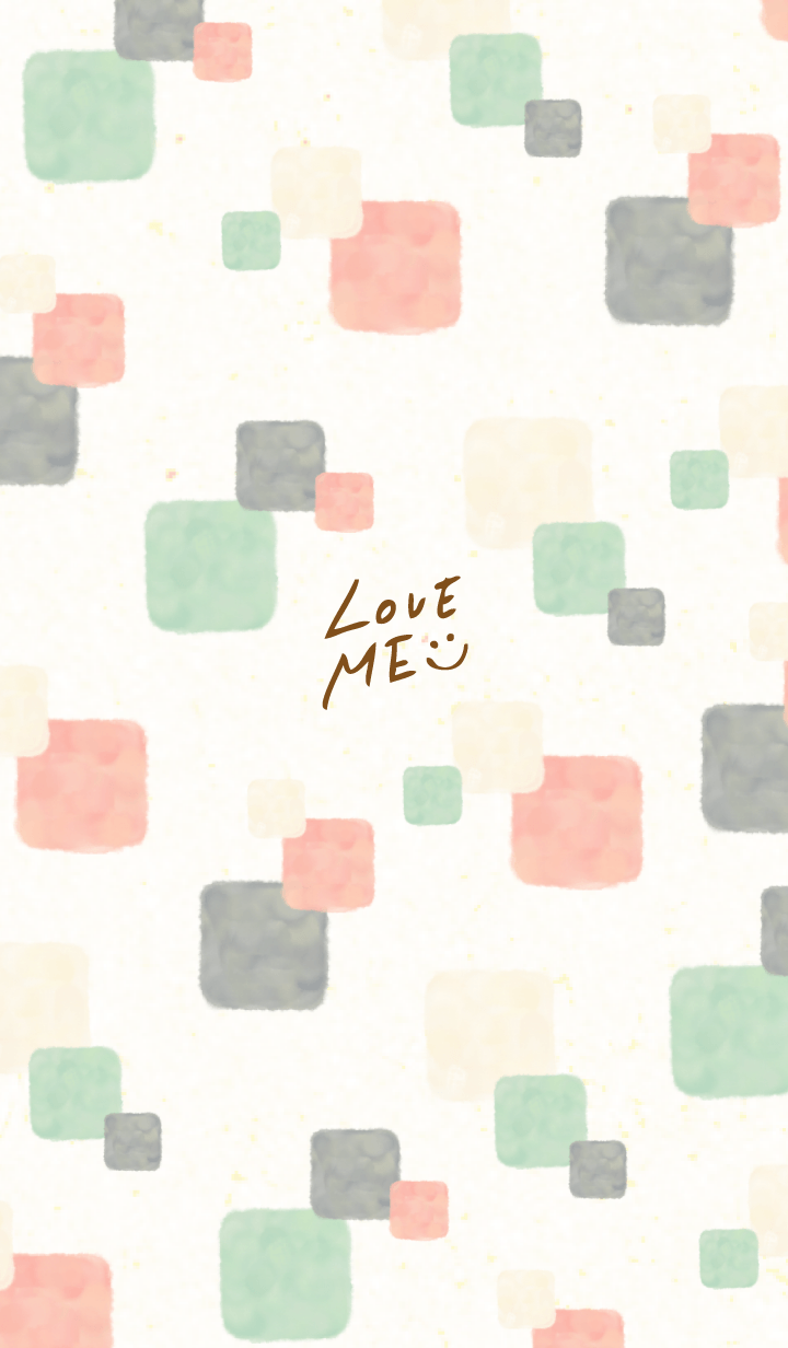 Watercolor square2 smile10