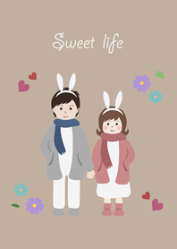 可愛情侶˙兔子裝扮3.0