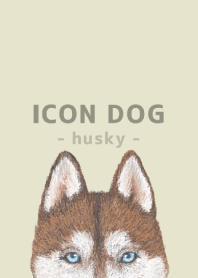 ICON DOG - siberian husky - PASTEL YE/06