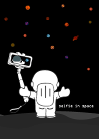 selfie in space