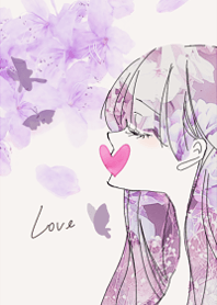 Flowers, Girls and Butterflies2
