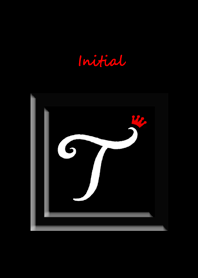 Initial T / Simple black