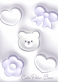 violet Warm and cute polar bear 02_2