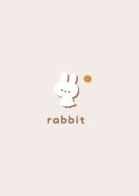 Rabbits5 Sunflower [Brown]