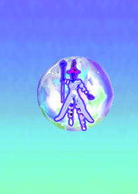 Blue Purple Magician of Good Luck