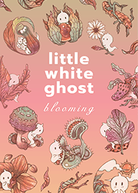 Little white ghost: Blooming