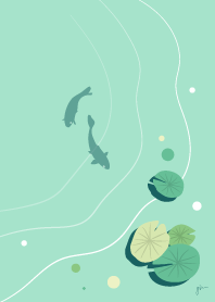湖邊風光