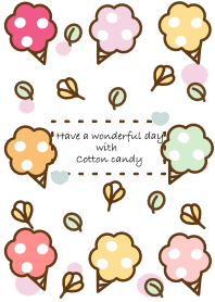 Colorful cotton candy 2