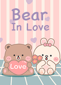 Bear in love!