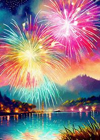 Beautiful Fireworks Theme#873