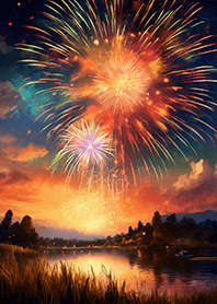 Beautiful Fireworks Theme#266