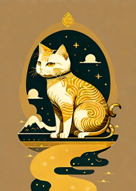 Kucing Kemakmuran Tahun Baru 71