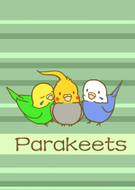 Theme of parakeet(simple green)