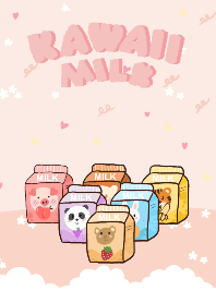 Kawaii milk