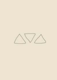 3 pieces Simple triangular 5