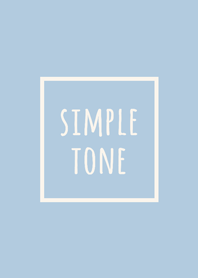 Simple tone / Dull light blue