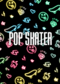 Pop neon skater