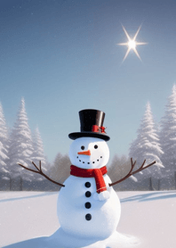 Winter snowman DC9807