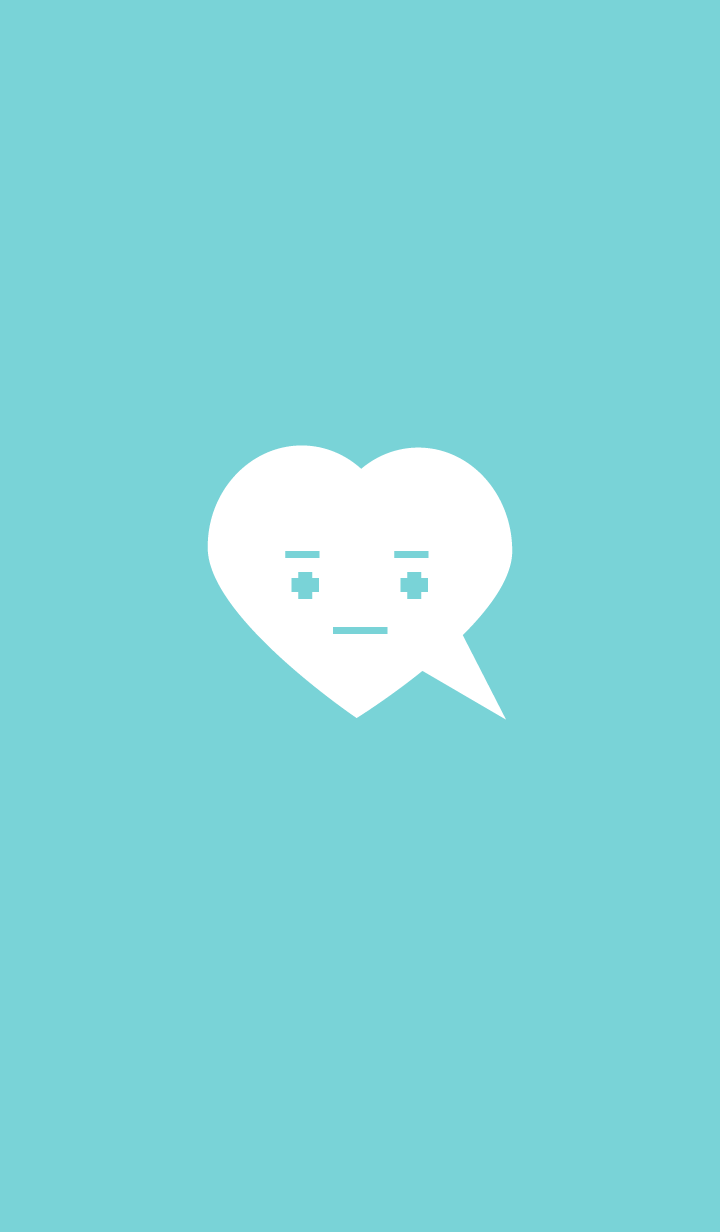Expressionless simple(blue1)