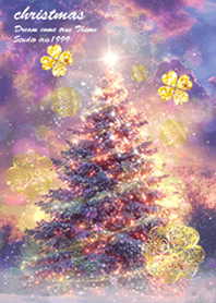 運気UP!!✨クリスマスツリーと雪の結晶