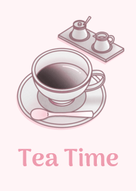 飲料002 【紅茶×粉紅色】