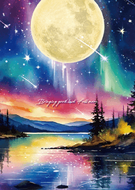 你的运气将会快速提升✨满月和流星 6