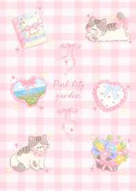 Pink kitty garden
