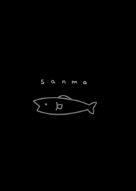 Sanma /black, gray line