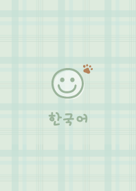 Korea Plaid<Pad>green