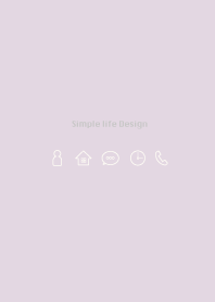 Simple life design -light color beige2-