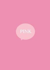 ピンクとシンプルかわいい。