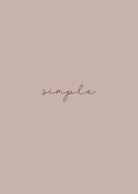 simple logo  beige brown