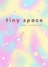 Tiny Space: Sweet Rainbow Sky