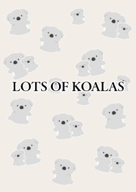 LOTS OF KOALASj-BEIGE