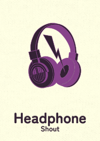 Headphone_shout Amaranth purple