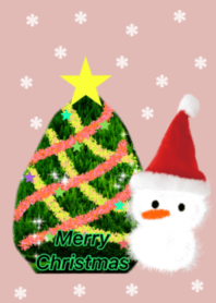 Christmas tree SnowMan