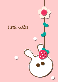 little rabbit with little strawberry 8