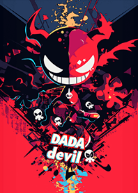 DADA Devil Graphic EditionV-1[Red-Blue]