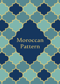 Moroccan Pattern[Turquoise Blue]