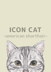 ICON CAT-American Shorthair-PASTEL YE/05