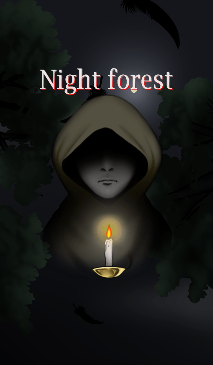 The theme is night forest